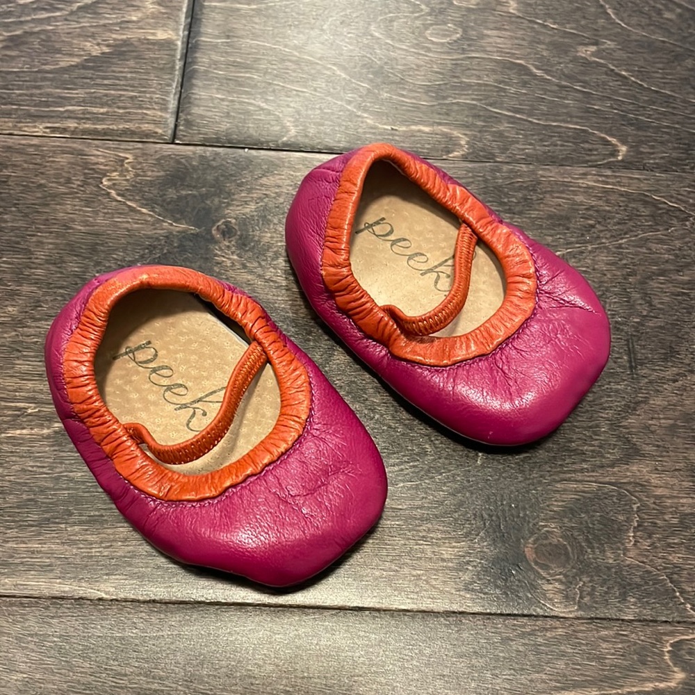 Peek All Leather Baby shoes